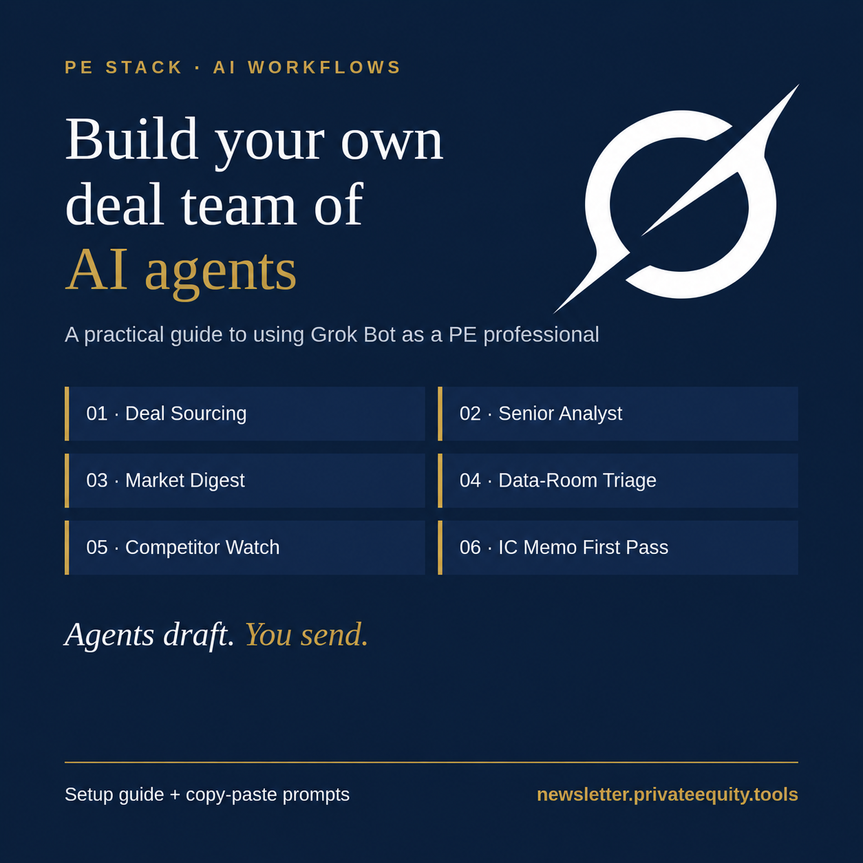 PE Stack: Build your own deal team of AI agents